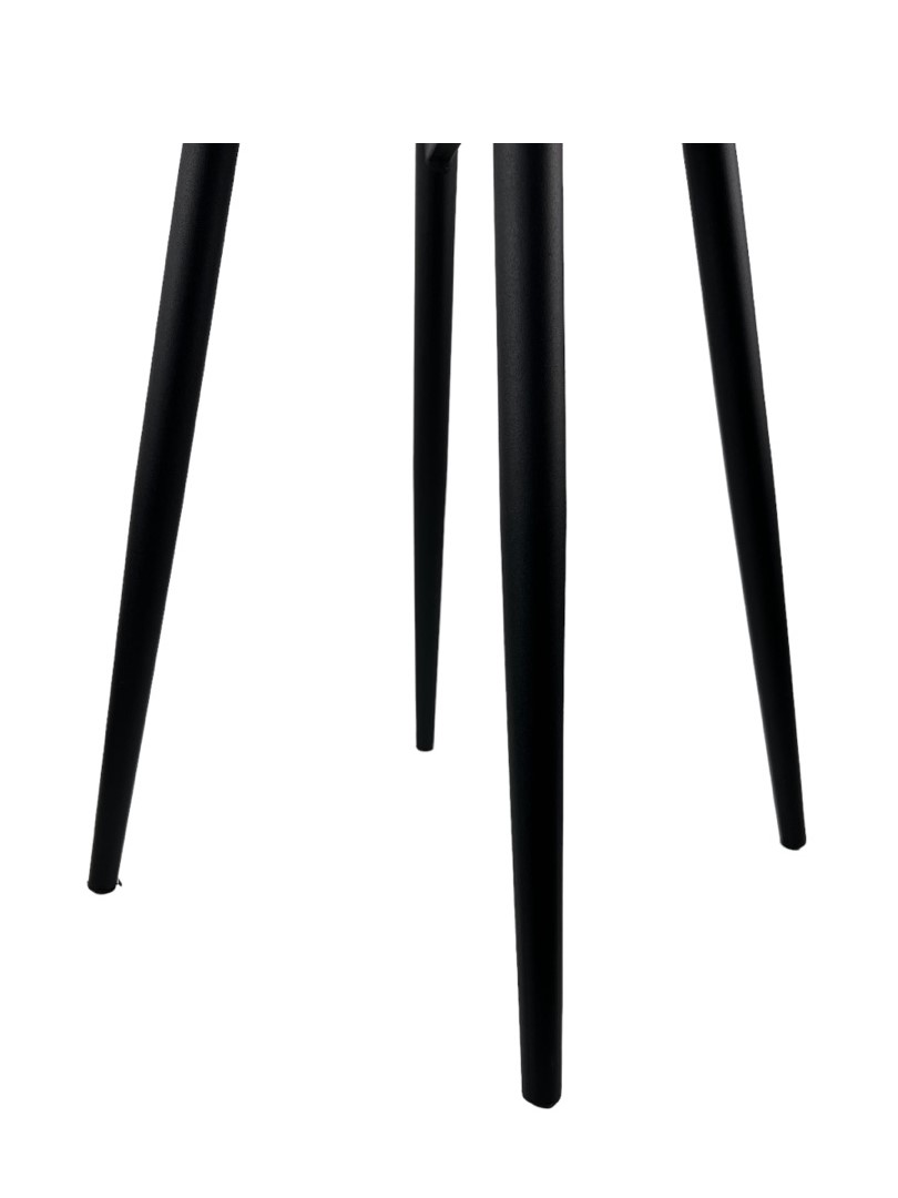 Каркас для стула цельный металлический d 25 мм, h 44 см, черная
