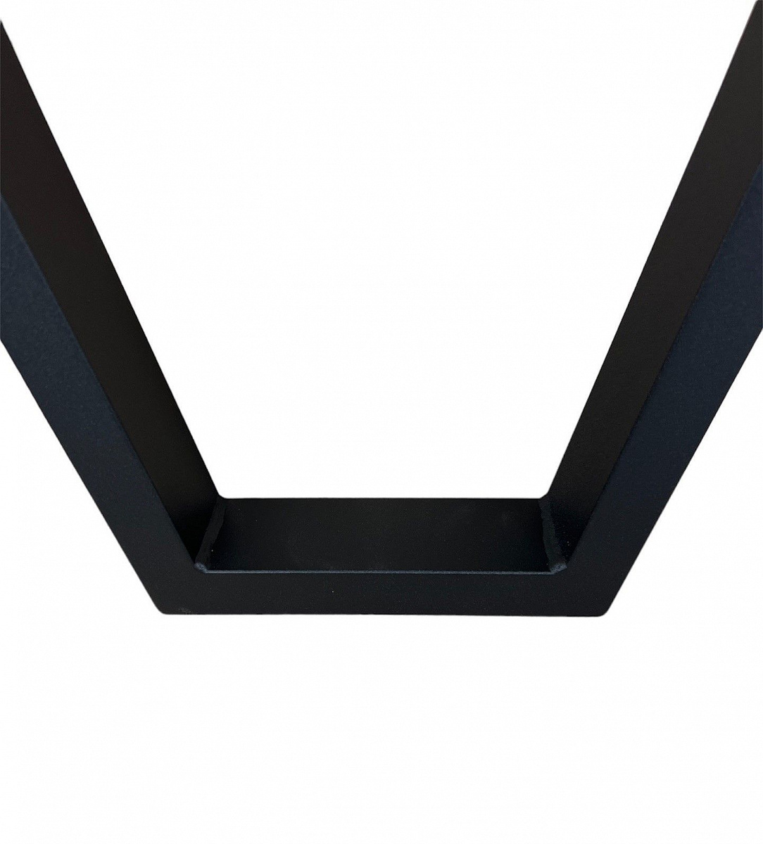 Опора для стола V-образная 72 см, черная