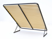 Основание Премиум 900*200 с подъемным механизмом с узкой  ламелью 38мм, каучуковый латодержатель