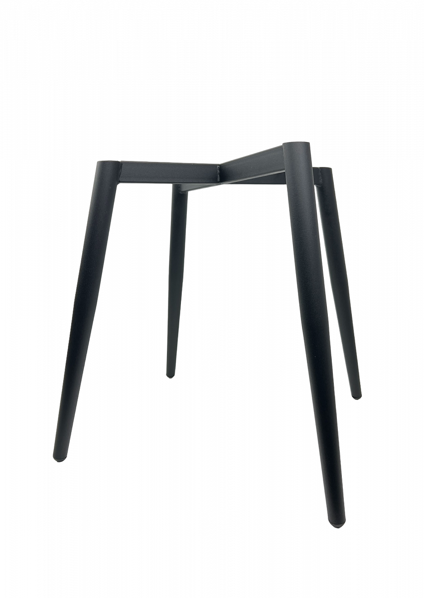 Каркас для стула цельный металлический d 32 мм, h 45 см, черный