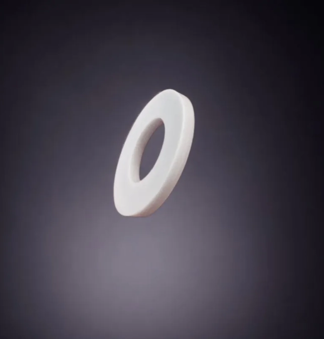 Шайба плоская DIN 125A для резьбы М8, полиамидная (пластиковая), белая, 30 шт Шайба плоская DIN 125A для резьбы М8, полиамидная (пластиковая), белая, 30 шт