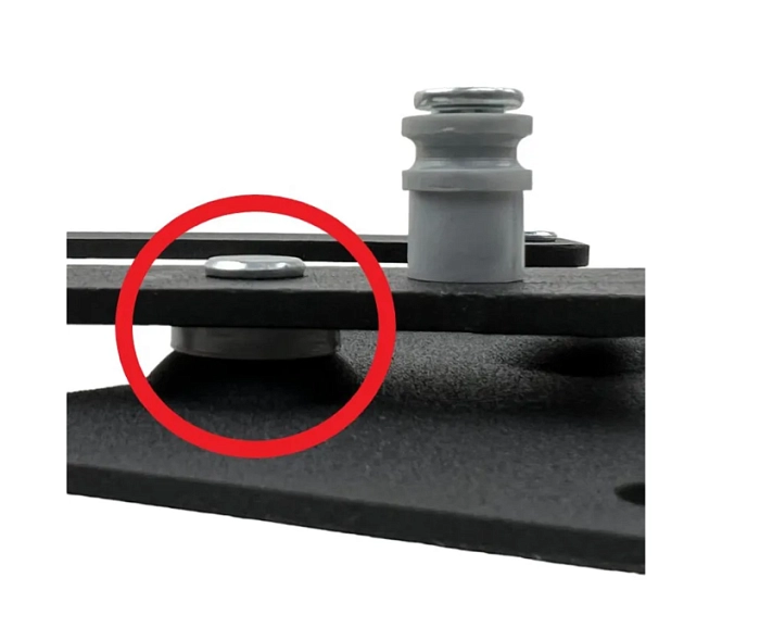 Шайба плоская DIN 125A для резьбы М8, полиамидная (пластиковая), черная, 30 шт Шайба плоская DIN 125A для резьбы М8, полиамидная (пластиковая), черная, 30 шт