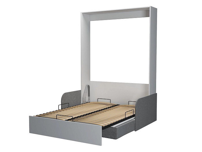 Шкаф кровать STUDIO SOFA 140*200*18 белый c ящиком для хранения