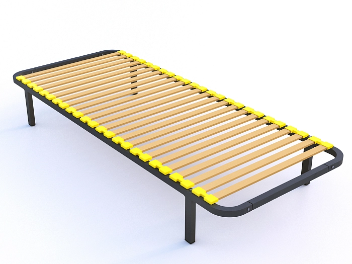 Основание для кровати 80*200см (4 опоры в комплекте) с узкой ламелью