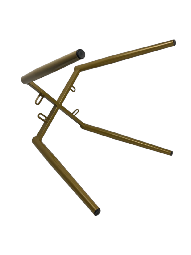 Каркас для стула цельный металлический d 32 мм, h 45 см, золотой